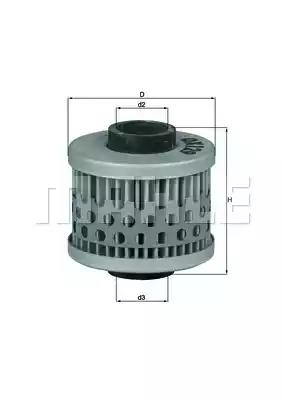 Масляный фильтр OX129 MAHLE KNECHT