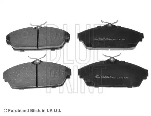 Комплект гальмівних накладок, дискове гальмо ADJ134210 BLUE PRINT