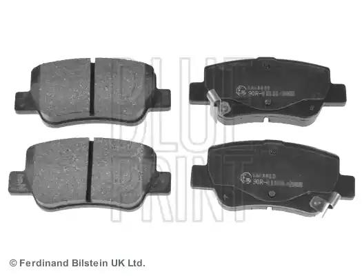 Тормозные колодки ADT342183 BLUE PRINT