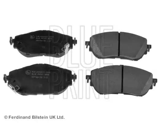 Blue print toyota гальмів.колодки передн.auris 12- ADT342198 BLUE PRINT
