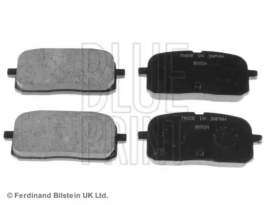 Комплект гальмівних накладок, дискове гальмо ADT34267 BLUE PRINT