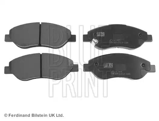 Комплект тормозных колодок дисковый тормоз ADZ94235 BLUE PRINT