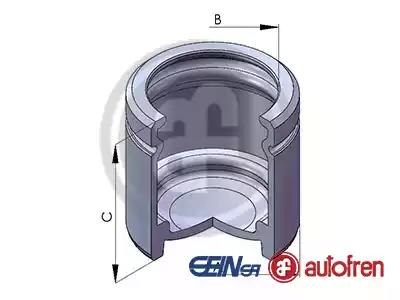 Поршень циліндра супорта D025107 AUTOFREN