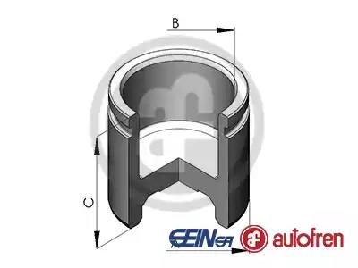 Комплект поршнів супорта D025133 AUTOFREN