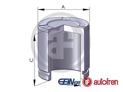Поршень супорта D025287 AUTOFREN