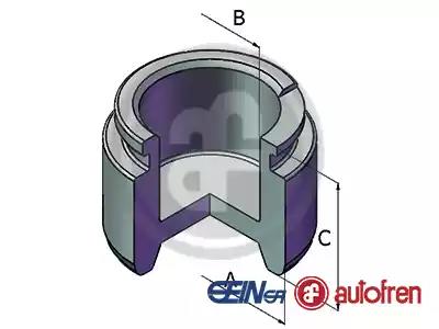 Поршень корпус скобы тормоза D025321 AUTOFREN