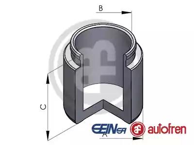 Елементи гальмівного супорта поршень D025344 AUTOFREN