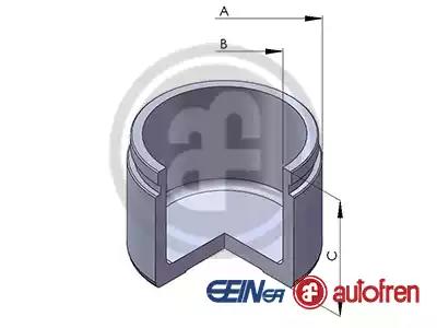 Поршень корпус скобы тормоза D025350 AUTOFREN