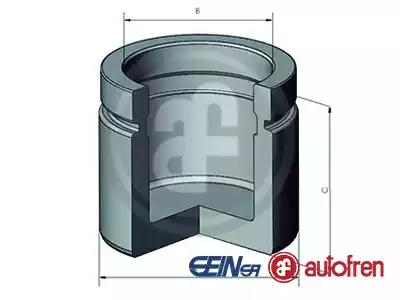 Поршень циліндра супорта D025487 AUTOFREN