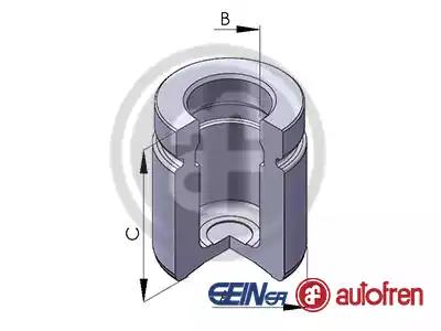 Поршень циліндра супорта D025552 AUTOFREN