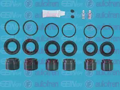 Ремкомпл. супорта перед range rover iv/sport  40mm з поршнем 6шт D42431C AUTOFREN SEINSA