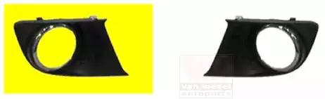 Вентиляційна решітка, бампер 0160594 VAN WEZEL