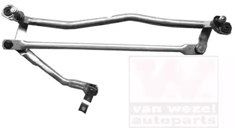 Привід склоочисника трапеція audi a6 5/04  9/08 вир-во van wezel 0318230 VAN WEZEL