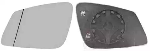 Дзеркальне скло, зовнішнє дзеркало 0633837 VAN WEZEL