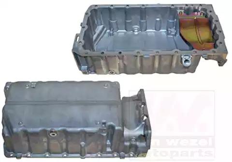 Піддон масляний картера двигуна psa 2.0 hdi ford 2.0cdti вир-во wan... 0970071 VAN WEZEL