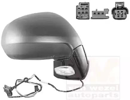 Зовнішнє дзеркало 0972808 VAN WEZEL