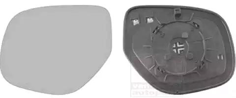 Дзеркальне скло, зовнішнє дзеркало 0978837 VAN WEZEL