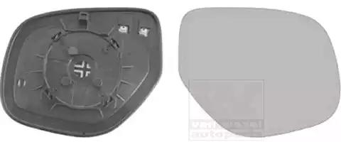 Дзеркальне скло, зовнішнє дзеркало 0978838 VAN WEZEL