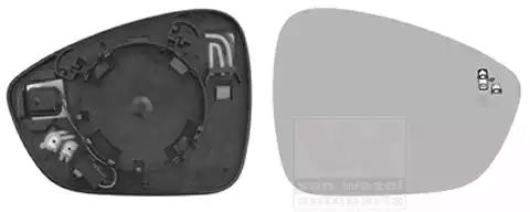 Скло дзеркала 0979838 VAN WEZEL