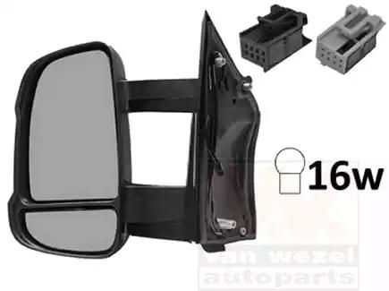 Зовнішнє дзеркало 1651815 VAN WEZEL