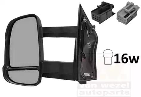 Зовнішнє дзеркало 1651825 VAN WEZEL