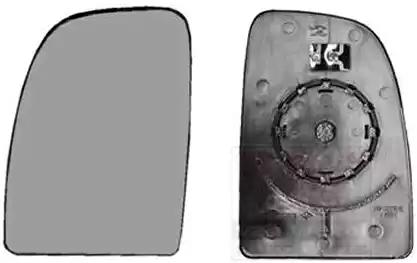 Дзеркальне скло, зовнішнє дзеркало 1651861 VAN WEZEL