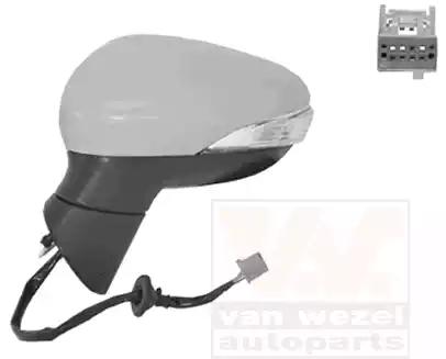 Наружное зеркало 1807805 VAN WEZEL