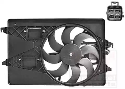 Вентилятор охлаждение двигателя 1828747 VAN WEZEL