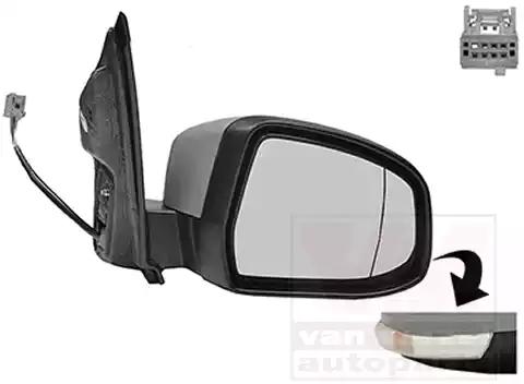 Зовнішнє дзеркало 1866808 VAN WEZEL