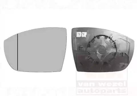 Дзеркальне скло, зовнішнє дзеркало 1869837 VAN WEZEL