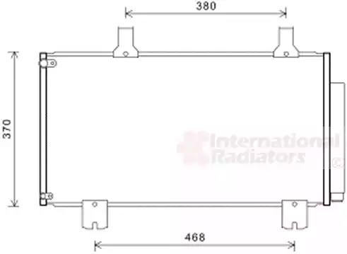 Радіатор кондиціонера honda accord вир-во van wezel 25005247 VAN WEZEL