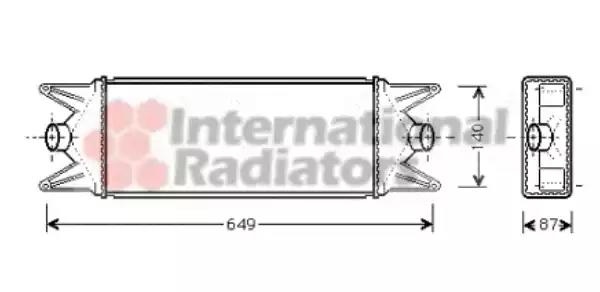 Интеркулер 28004045 VAN WEZEL