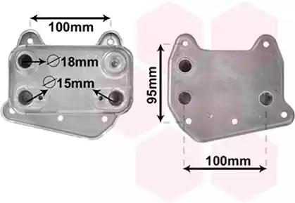 Радіатор оливи 30003495 VAN WEZEL