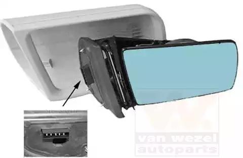 Зовнішнє дзеркало 3031808 VAN WEZEL