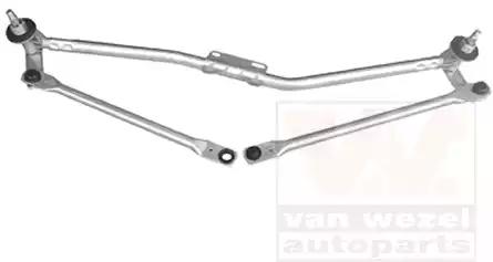 Привід склоочисника трапеція mercedes sprinter w906 0618 вир-во van... 3077230 VAN WEZEL