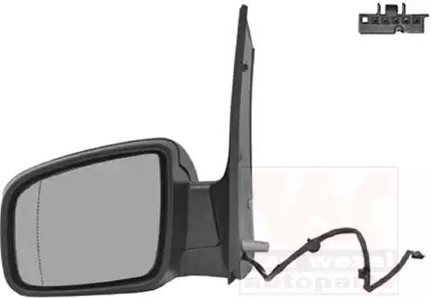 Зовнішнє дзеркало 3081807 VAN WEZEL