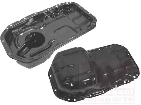 Піддон масляний картера двигуна mitsubishi 1.3 96- вир-во wan wezel 3214073 VAN WEZEL