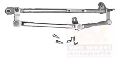Привід склоочисника трапеція opel vectra c 7/02-09/05 вир-во van... 3768230 VAN WEZEL