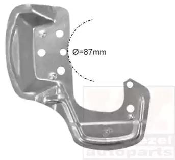 Отражатель диск тормозного механизма 3776372 VAN WEZEL