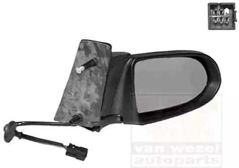 Зовнішнє дзеркало 3790806 VAN WEZEL