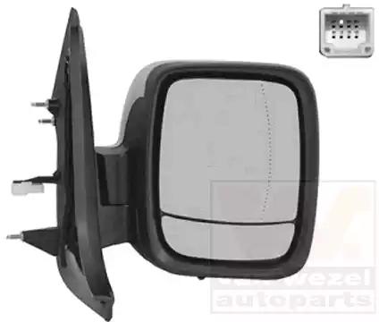 Зовнішнє дзеркало 3891818 VAN WEZEL