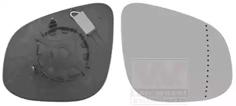 Скло дзеркала 4412832 VAN WEZEL