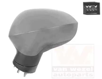 Наружное зеркало 4919807 VAN WEZEL