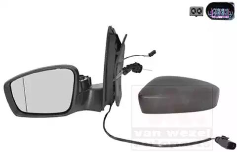 Зовнішнє дзеркало 5701803 VAN WEZEL