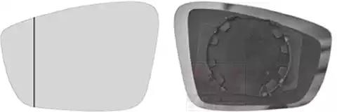 Дзеркальне скло, зовнішнє дзеркало 5701831 VAN WEZEL