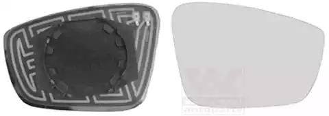 Дзеркальне скло, зовнішнє дзеркало 5701838 VAN WEZEL