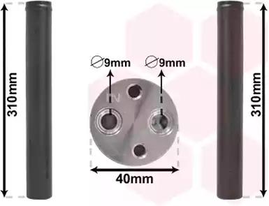 Осушитель кондиционер 5800D073 VAN WEZEL