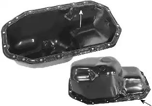 Піддон масляний картера двигуна vag polo 95 10/14 вир-во wan wezel 5824070 VAN WEZEL