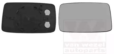 Дзеркальне скло, зовнішнє дзеркало 5880832 VAN WEZEL