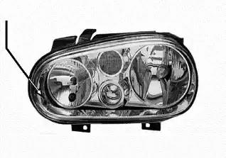 Основна фара 5888964 VAN WEZEL